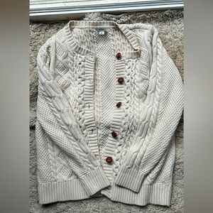 Beautiful 100% Cotton Fisherman’s Cardigan 🌊